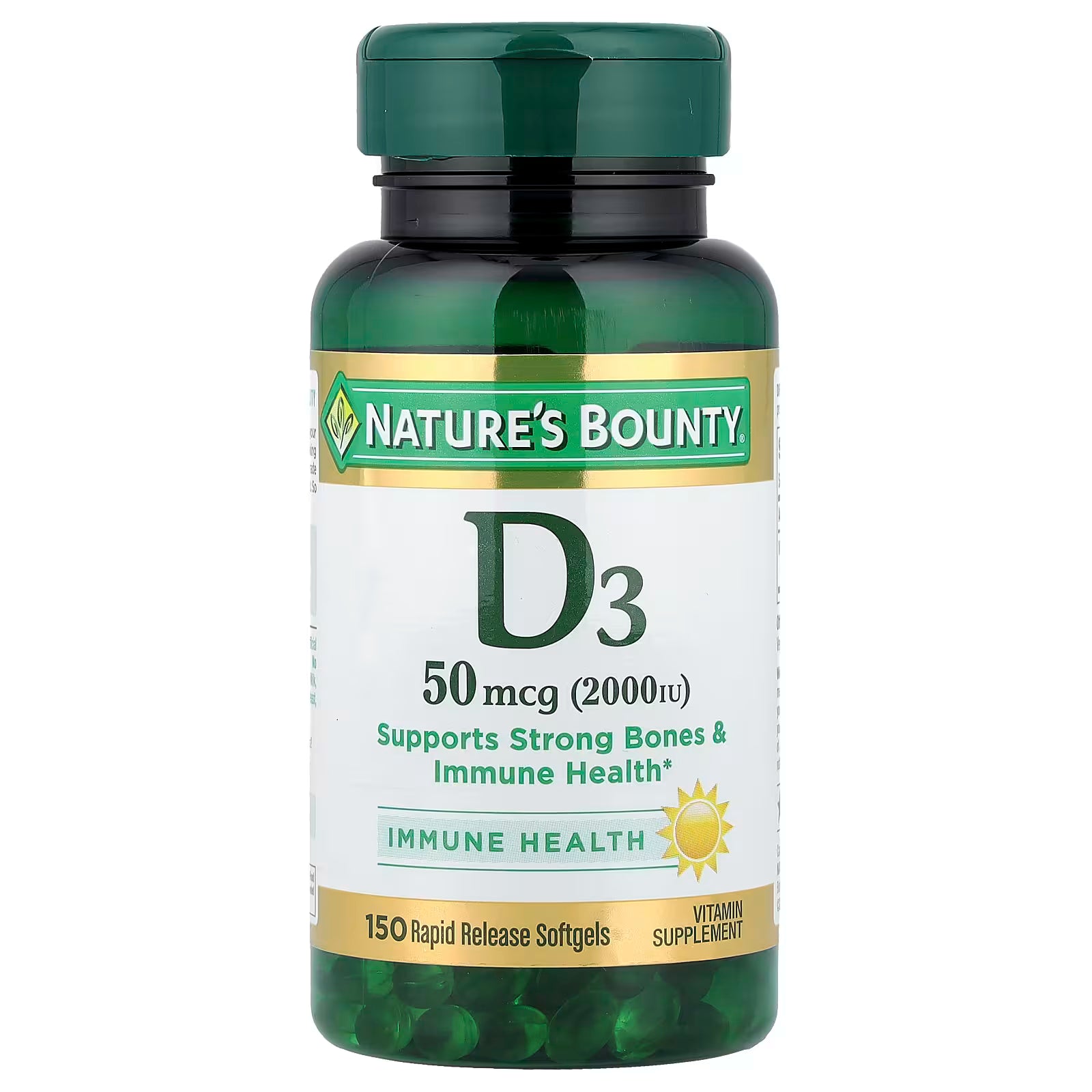 NB D3 50 MCG 2000IU (150 SOFTGEL)