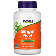 NOW GINGER ROOT 550 MG (100 CAP)