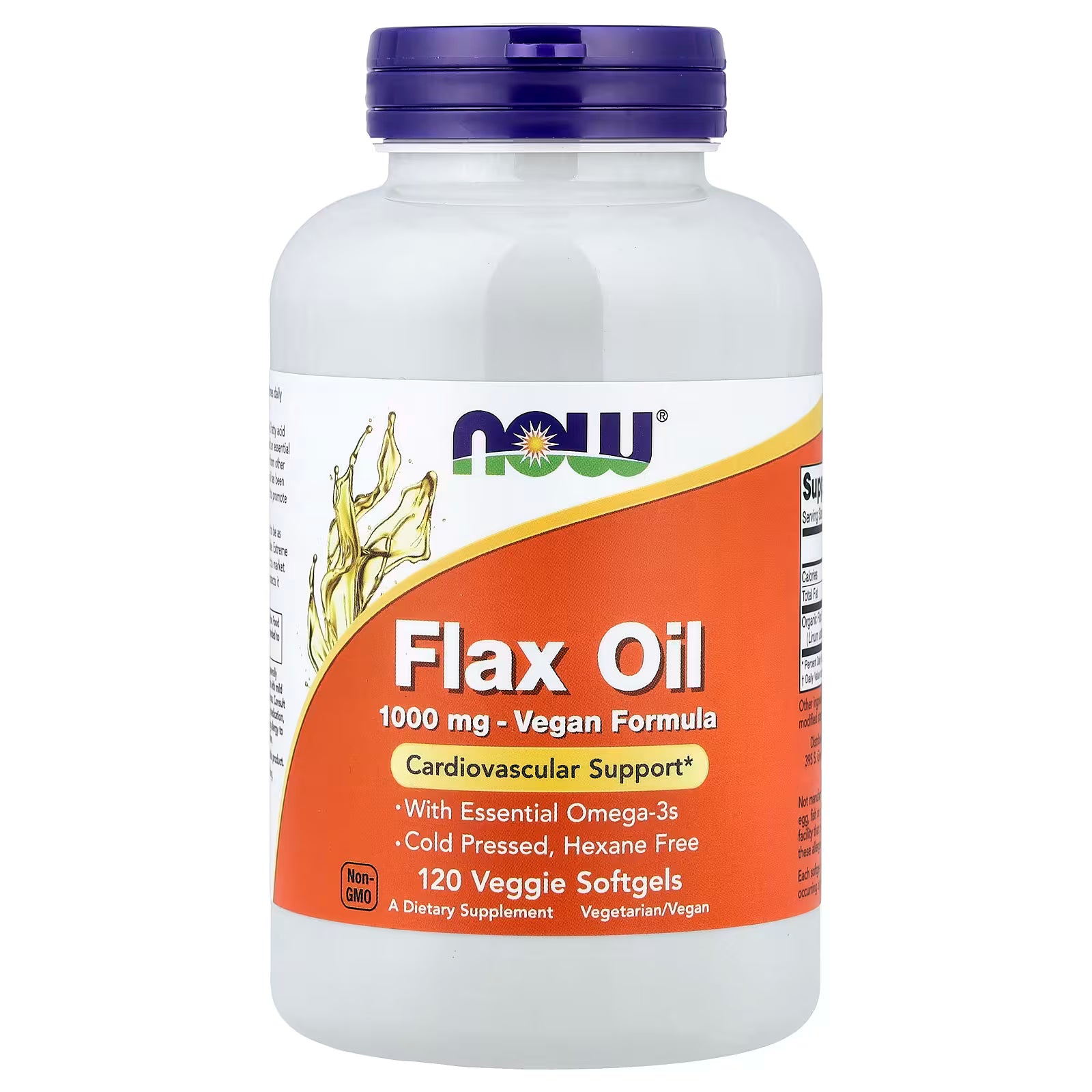 NOW FLAX OIL 1000MG (100 SG)