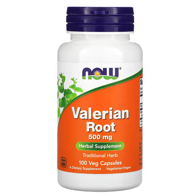 NOW VALERIAN ROOT 500MG (100 CAP)