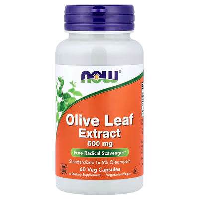 NOW OLIVE LEAF EXTRACT 500MG (60 CAP)