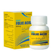 SOIS FOLIC ACID 800 MCG, 100 TABLETS