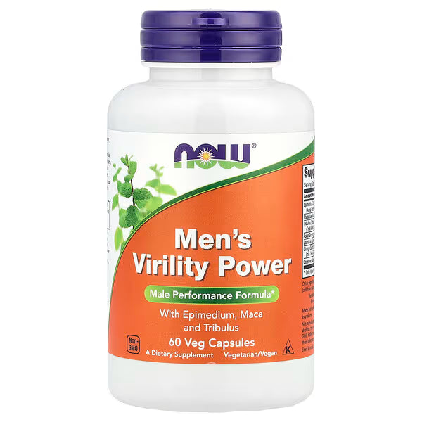 NOW MENS VIRILITY POWER MALE PERFORMANCE (60 CAP)