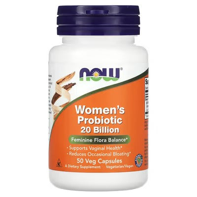 NOW WOMENS PROBIOTIC 20 BILLION (50 CAP)