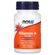NOW VITAMIN A 10000 (100 SOFTGELS)