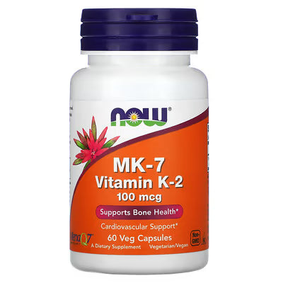NOW MK-7 VITAMIN K-2 100MCG (60 CAP)