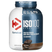DYMATIZE ISO 100 5 LBS (2.3kg) (FUDGE BROWNIE)