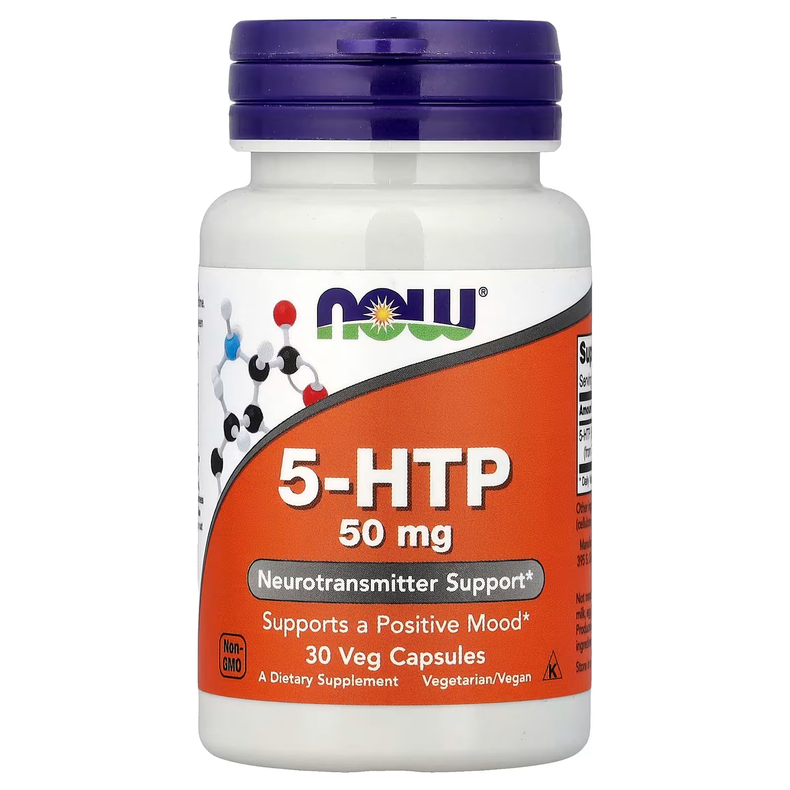 NOW 5-HTP 50MG IMP ( 30 CAP)