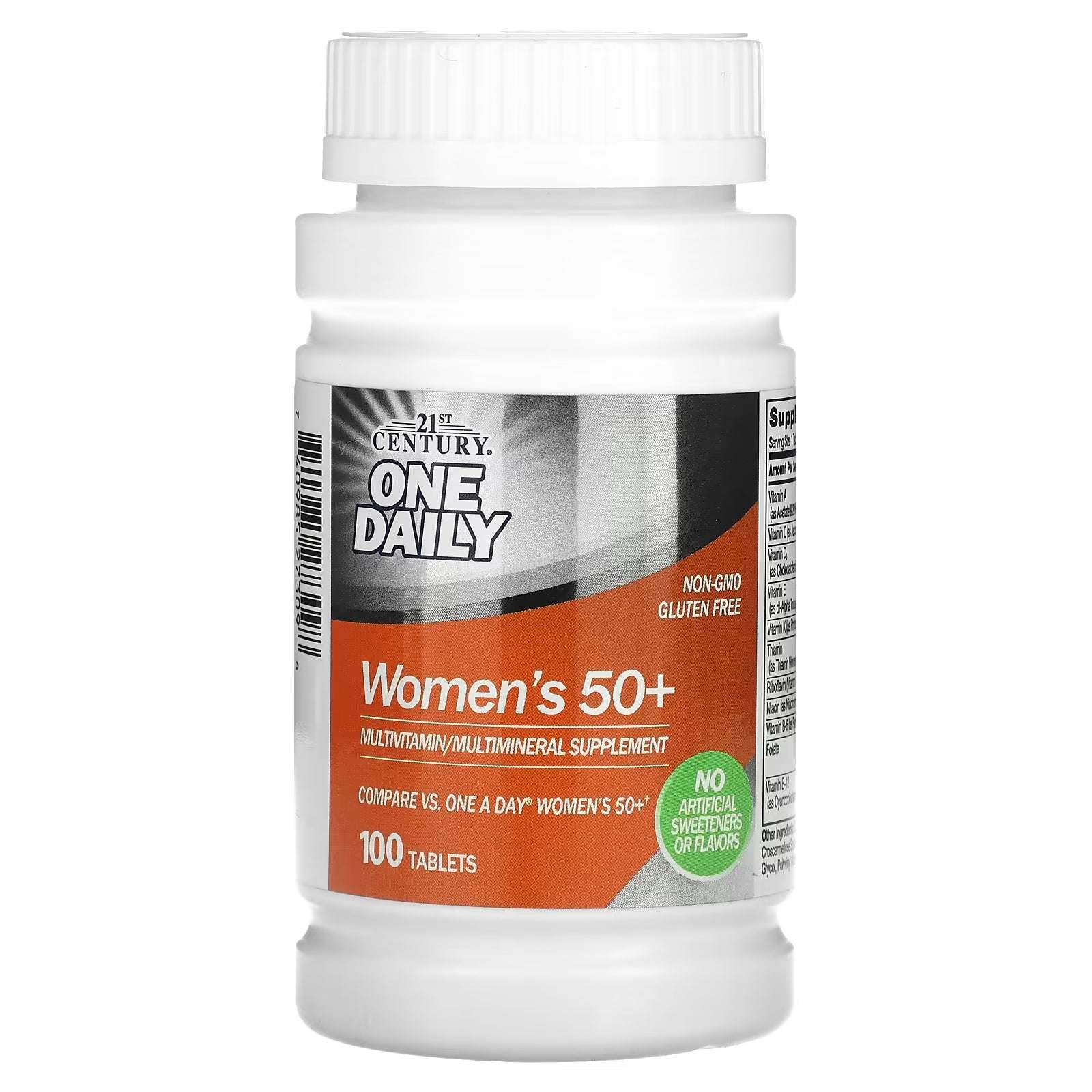 21ST CENTURY ONE DAILY WOMENS 50+ (100 TAB)