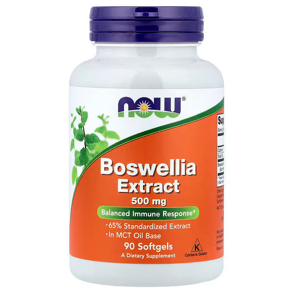 NOW BOSWELLIA EXTRACT 500MG (90 SOFTGELS)