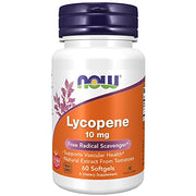 NOW LYCOPENE 10 MG (60 SOFTGELS)