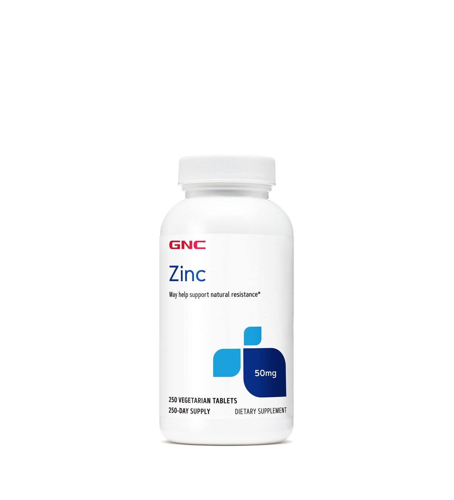 GNC ZINC 50 MG IMP (250 TAB)