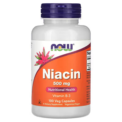 NOW NIACIN 500 MG VITAMIN.B3 (100 CAP)