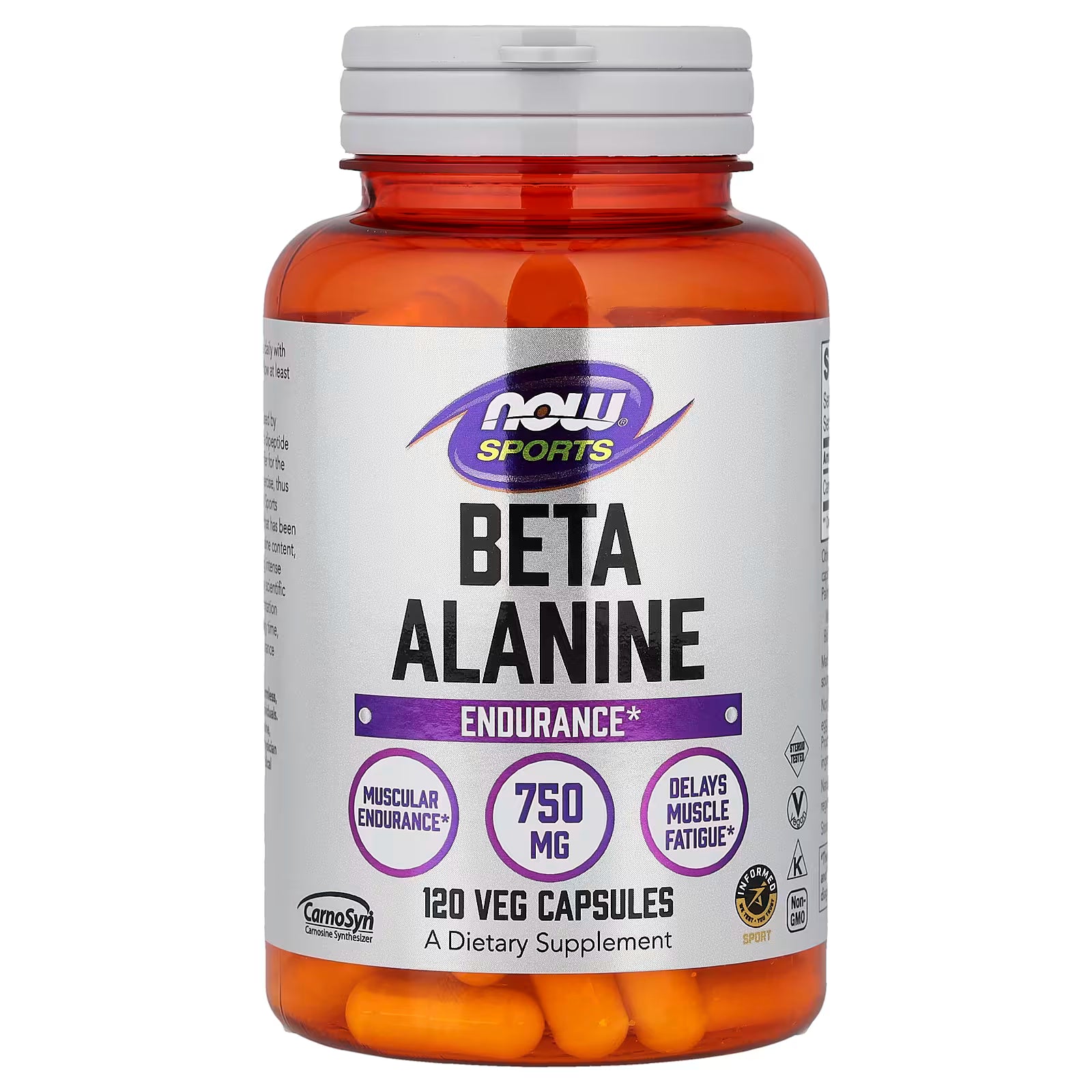 NOW BETA ALANINE 750 MG (120 CAP)
