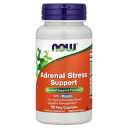 NOW Foods Adrenal Stress Support 90 Veg Capsules – Cortisol Support Formula with Relora, Ashwagandha, Rhodiola & Green Tea – Vegetarian/Vegan, Non-GMO, Kosher – Available at docxora.com Pakistan