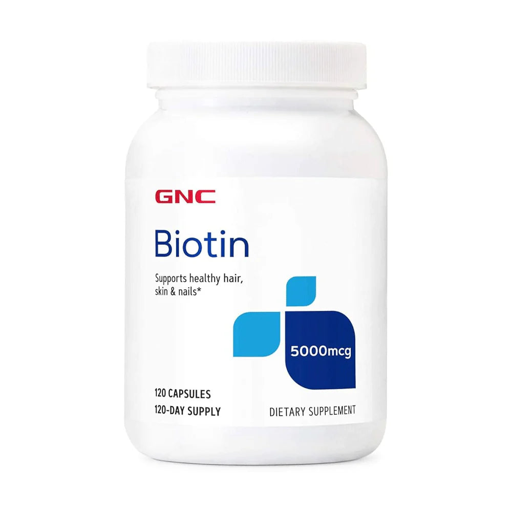 GNC BIOTIN 5000MCG IMP (120 CAP)