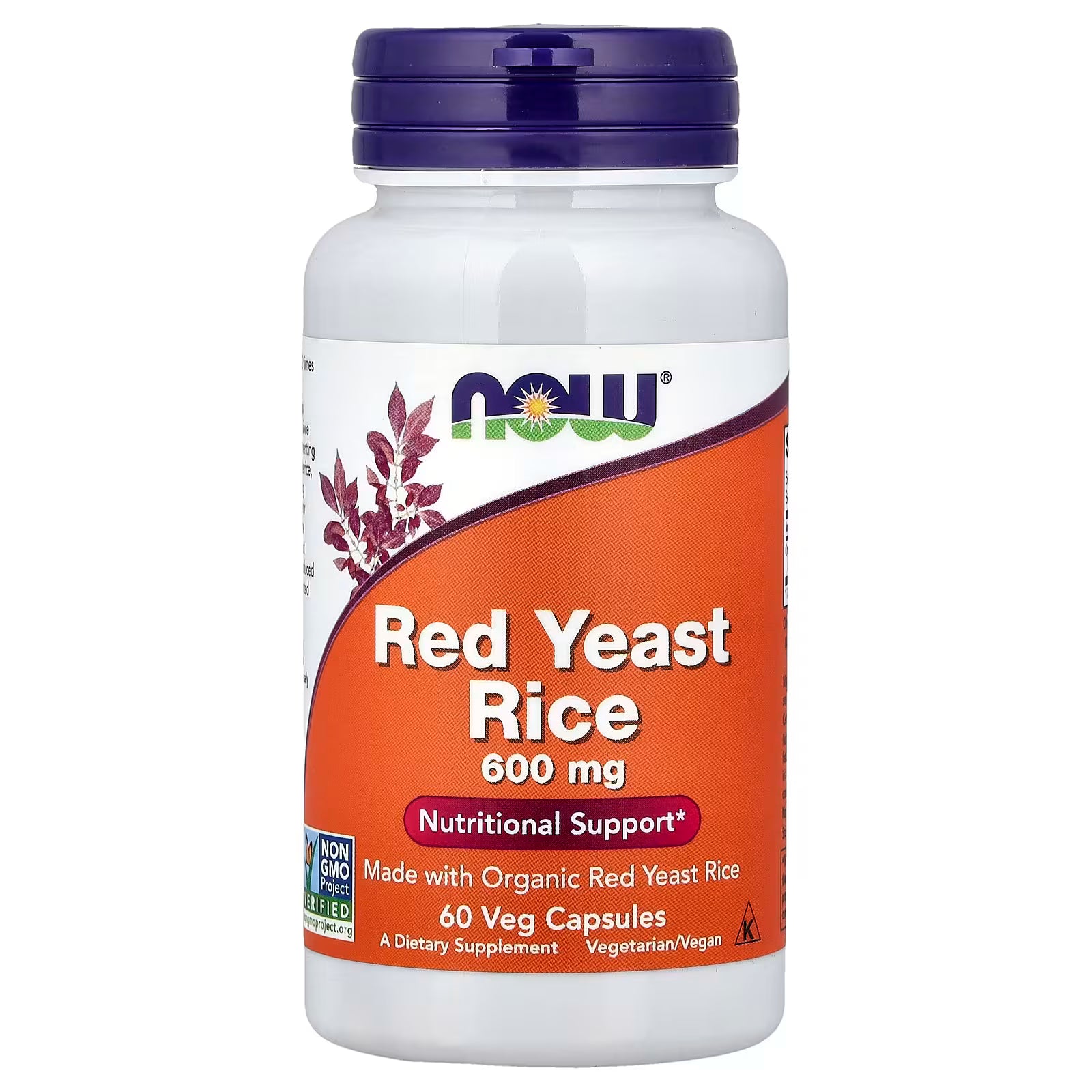 Red Yeast Rice 600mg – Organic, Nutritional Support, Non-GMO Verified, Vegetarian/Vegan – docxora.com Pakistan
