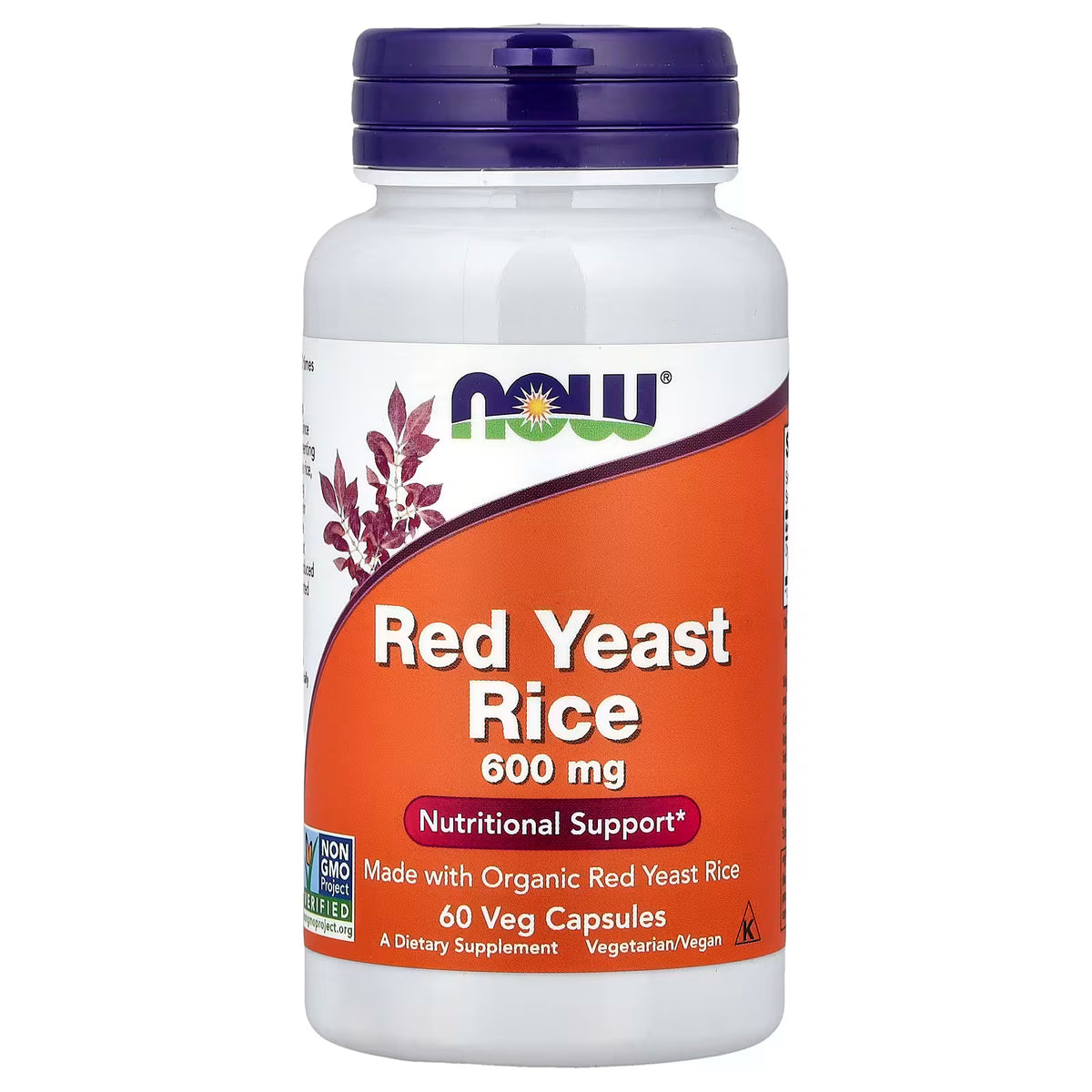 Red Yeast Rice 600mg – Organic, Nutritional Support, Non-GMO Verified, Vegetarian/Vegan – docxora.com Pakistan