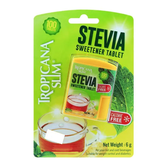 TROPICANA SLIM STEVIA SWEETENER (100 TAB)