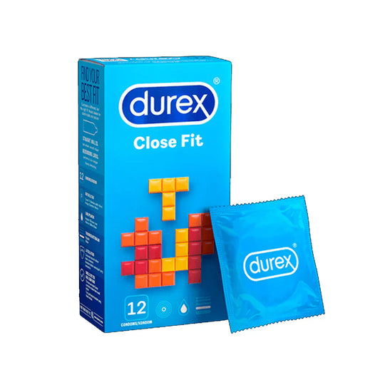 DUREX CLOSE FIT CONDUMS IMP (12 PCS)