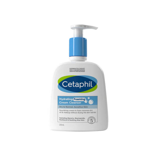 CETAPHIL HYDRATING FOAMING CREAM CLEANSER (236 ML)