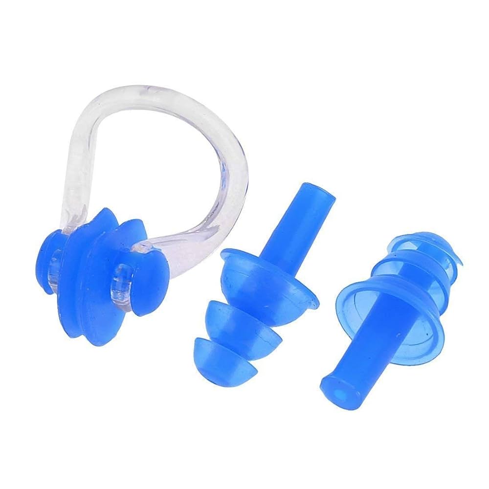 THE TRANQUIL SWIMMING EARPLUG and NOSE CLIP