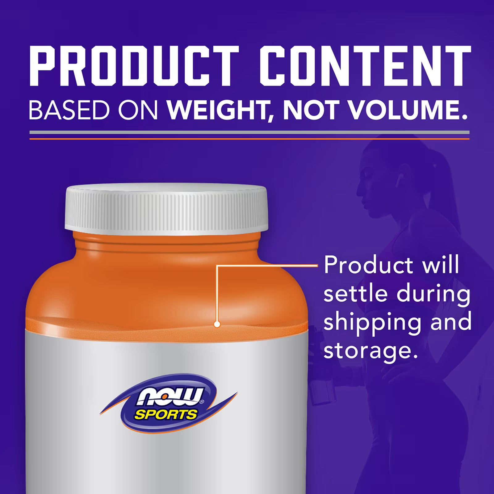 NOW Sports Creatine Monohydrate Powder - Product content based on weight not volume - docxora.com Pakistan
