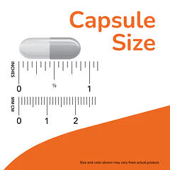 NOW Foods Beta-Glucans Capsule Size Reference – Approximately 1 inch (2cm) Veg Capsule, Size and color may vary from actual product – docxora.com Pakistan