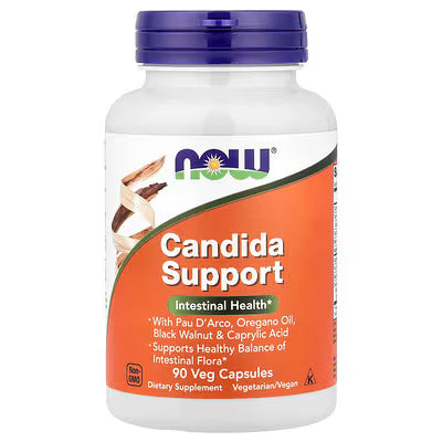 NOW CANDIDA SUPPORT (90'VEG CAP)  ''EXPIRY DATE