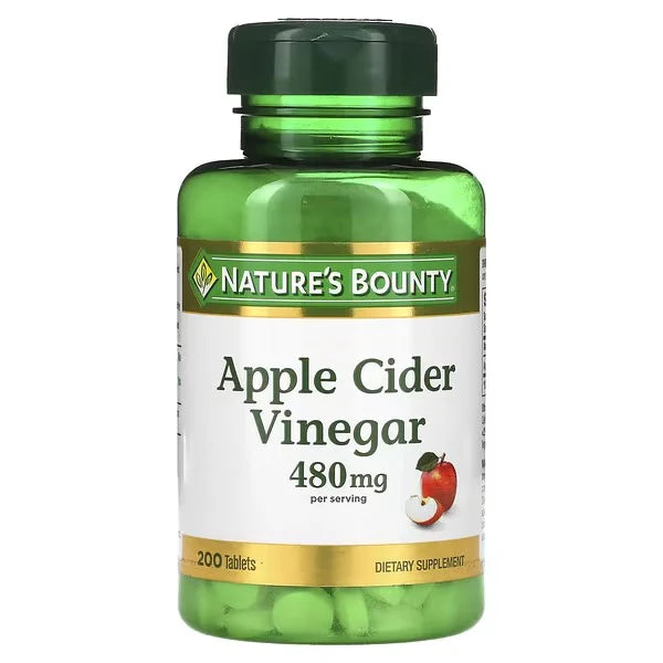 NB APPLE CIDER VINEGAR 480MG 200'TABLETS