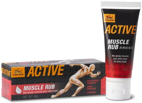 TIGER BALM ACTIVE MUSCLE RUB 60GM