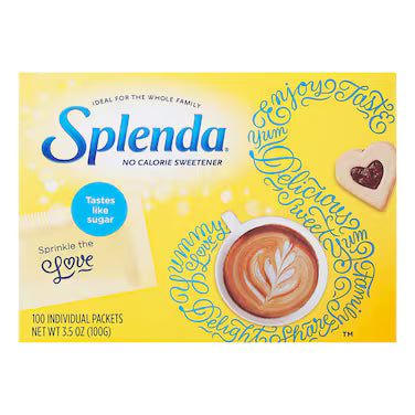 SPLENDA SWEETNER 100 PACKETS (100 GM)