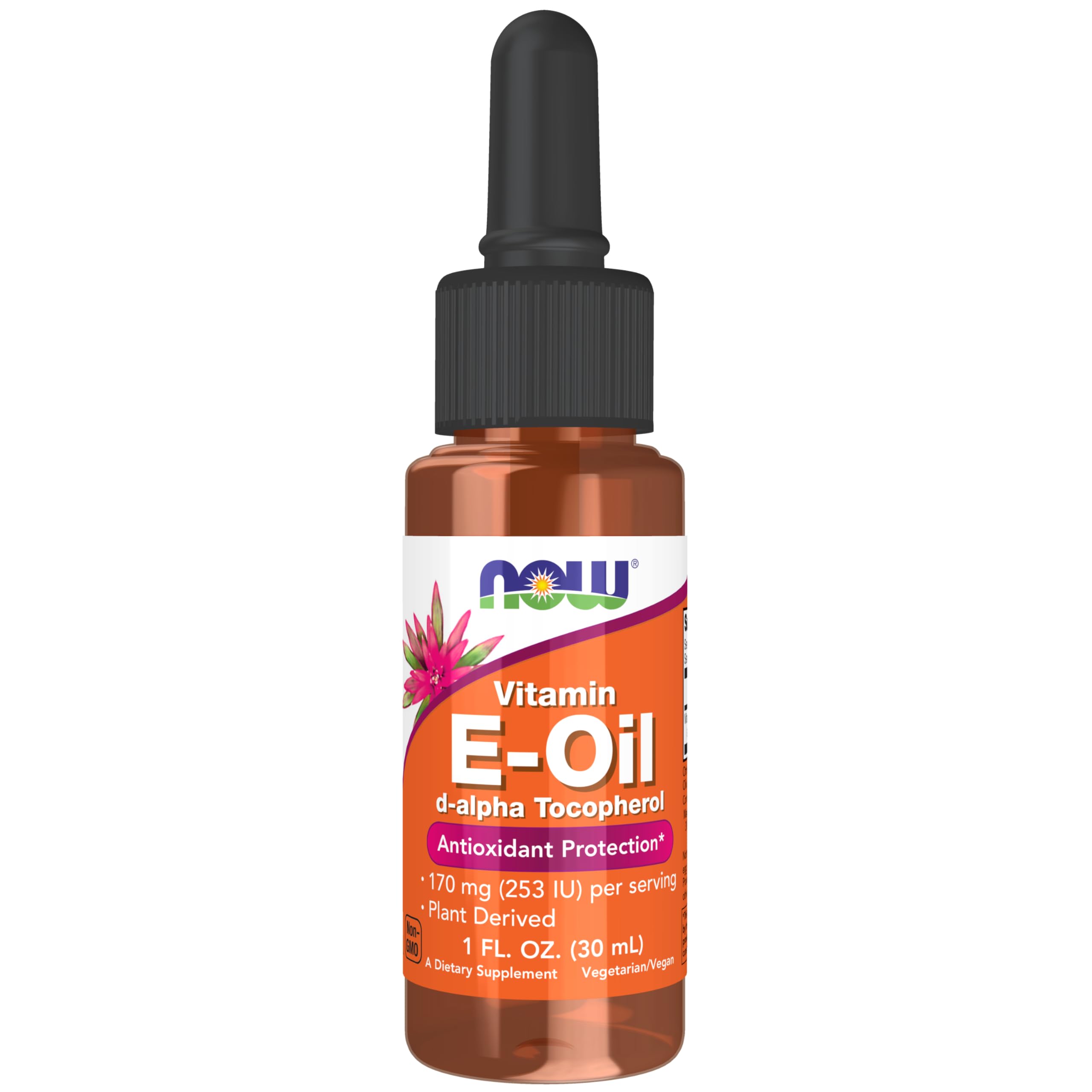 NOW VITAMIN E-OIL 170MG (30 ML)