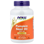 NOW Foods Pumpkin Seed Oil 1000mg 100 Softgels – Essential Fatty Acids & Phytosterols, Cold Pressed, Nutritional Oil, Non-GMO, Contains Gelatin – Available at docxora.com Pakistan
