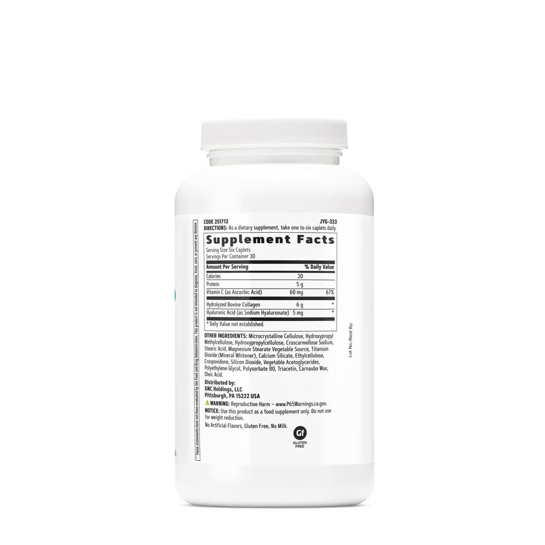 GNC WOMEN's  COLLAGEN BEAUTY BASICS (180 CAPLETS)