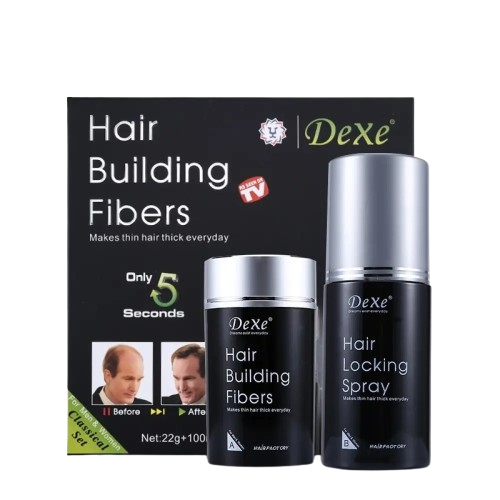 DEXE HAIR BUILDING FIBERS AND LOCKING SPRAY 22G/100ML