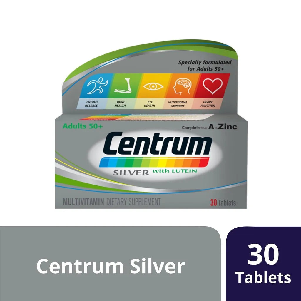 CENTRUM SILVER WITH LUTEIN 50+ (30 TAB) SAUDIA
