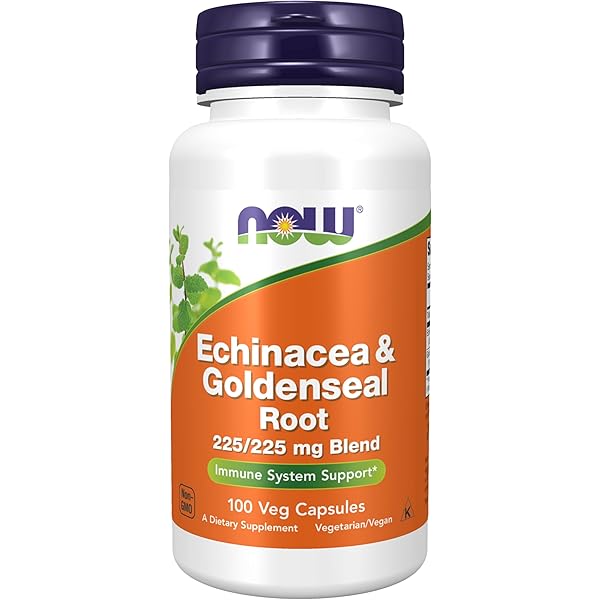 NOW ECHINACEA & GOLDEN SEAL ROOT 225/225 MG (100 CAP)