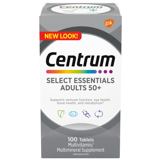 CENTRUM SELECT ESSENTIALS ADULT 50+ (100 TAB)