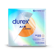 DUREX AIR WIDE FIT CONDOMS (3 PCS)