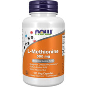 NOW L-METHIONINE 500 MG VEG (100 CAP)