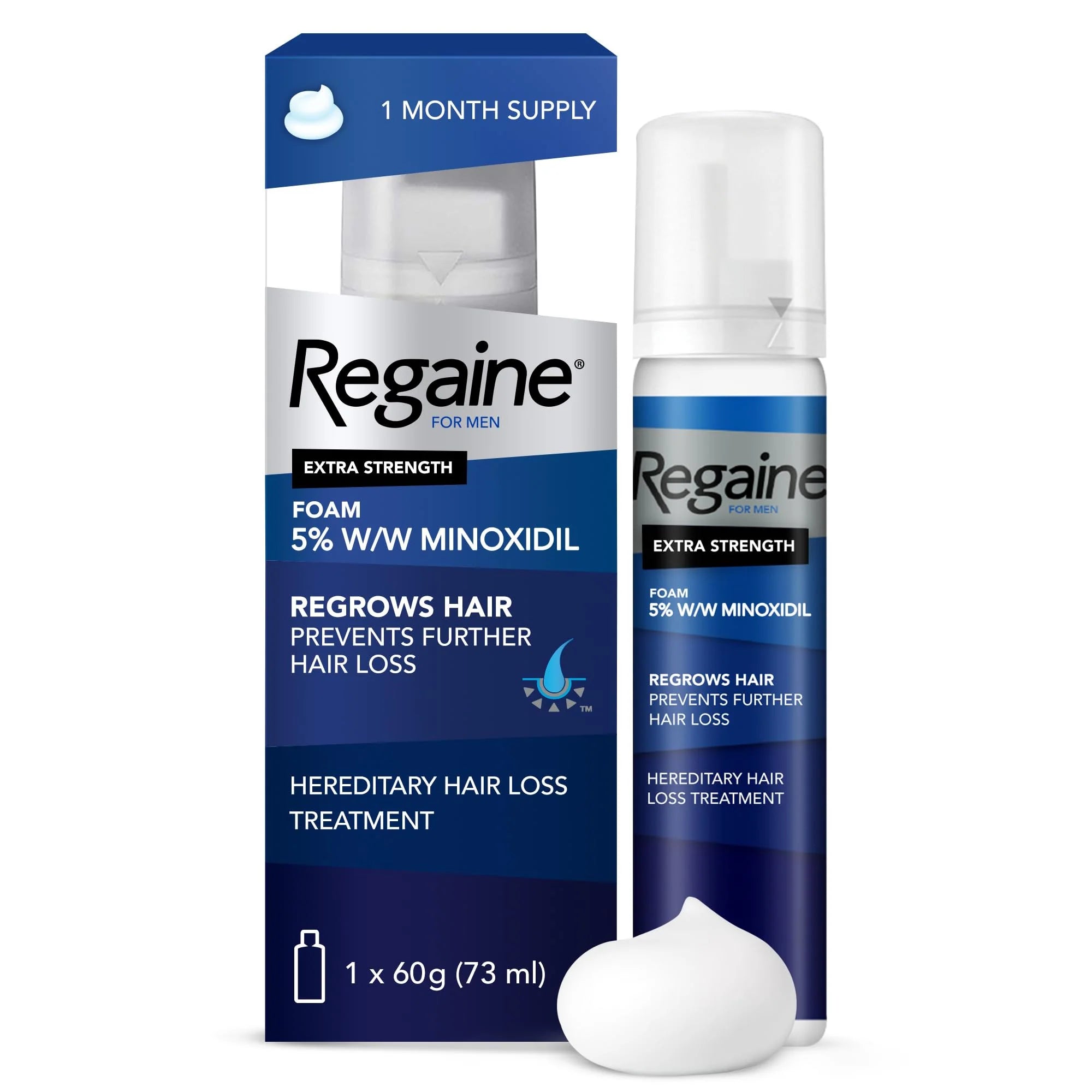 REGAINE FOR MEN FOAM 5% HAIR LOSS (73 ML)