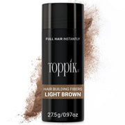 TOPPIK HAIR BUILDING FIBERS MEDIUM BROWN (27.5 GM)