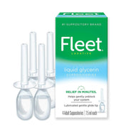 FLEET LIQUID GLYCERIN (4) SUPPOSITORIES (7.5)ML