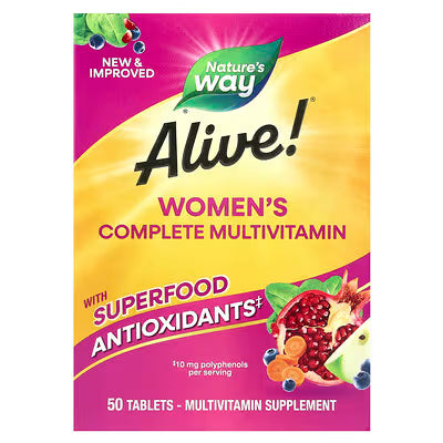 NATURE'S WAY ALIVE WOMEN'S COMPLETE MULTIVITAMIN
