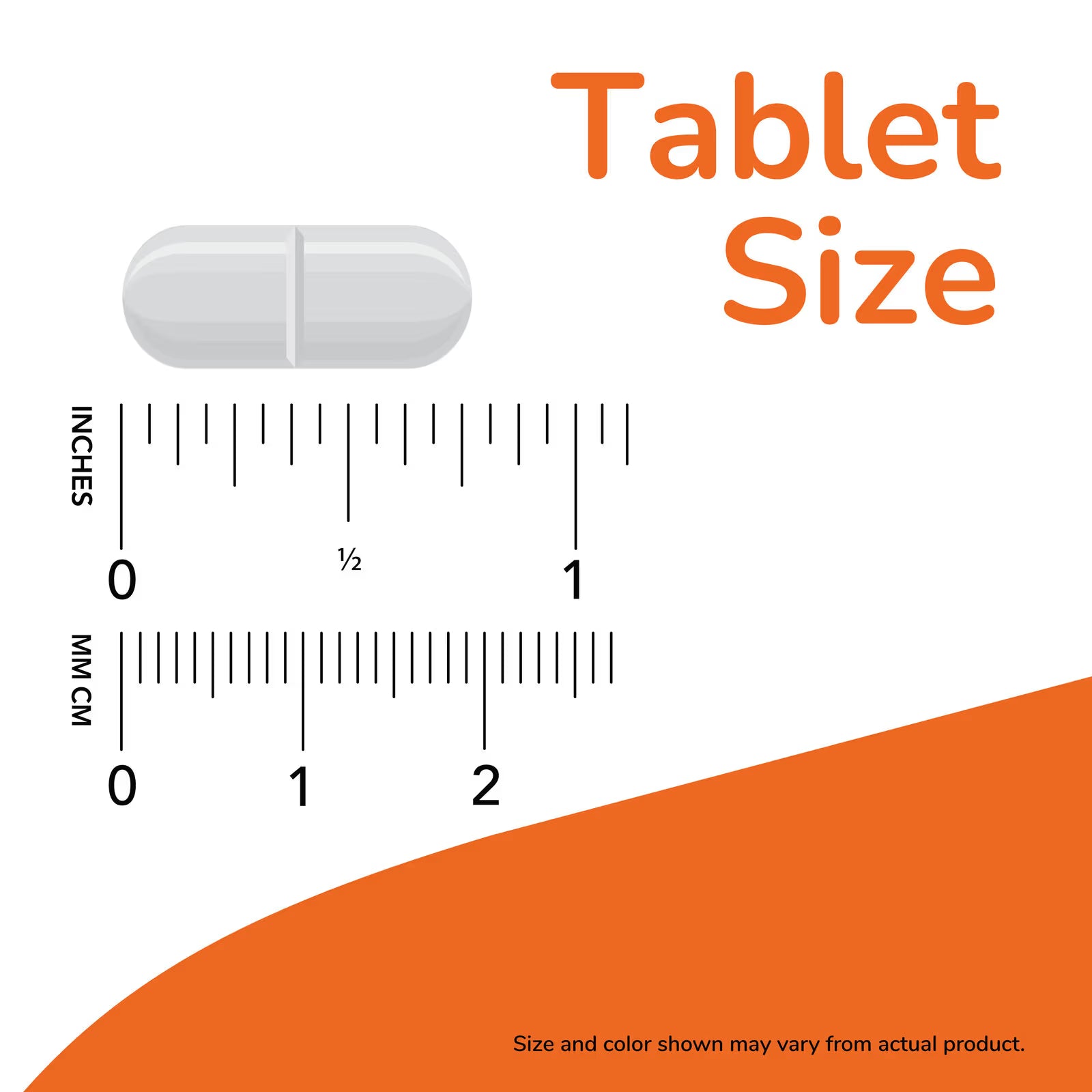 NOW Foods Brewer's Yeast Tablet Size Reference – Approximately 2cm Easier to Swallow Tablet, Size and color may vary from actual product – docxora.com Pakistan
