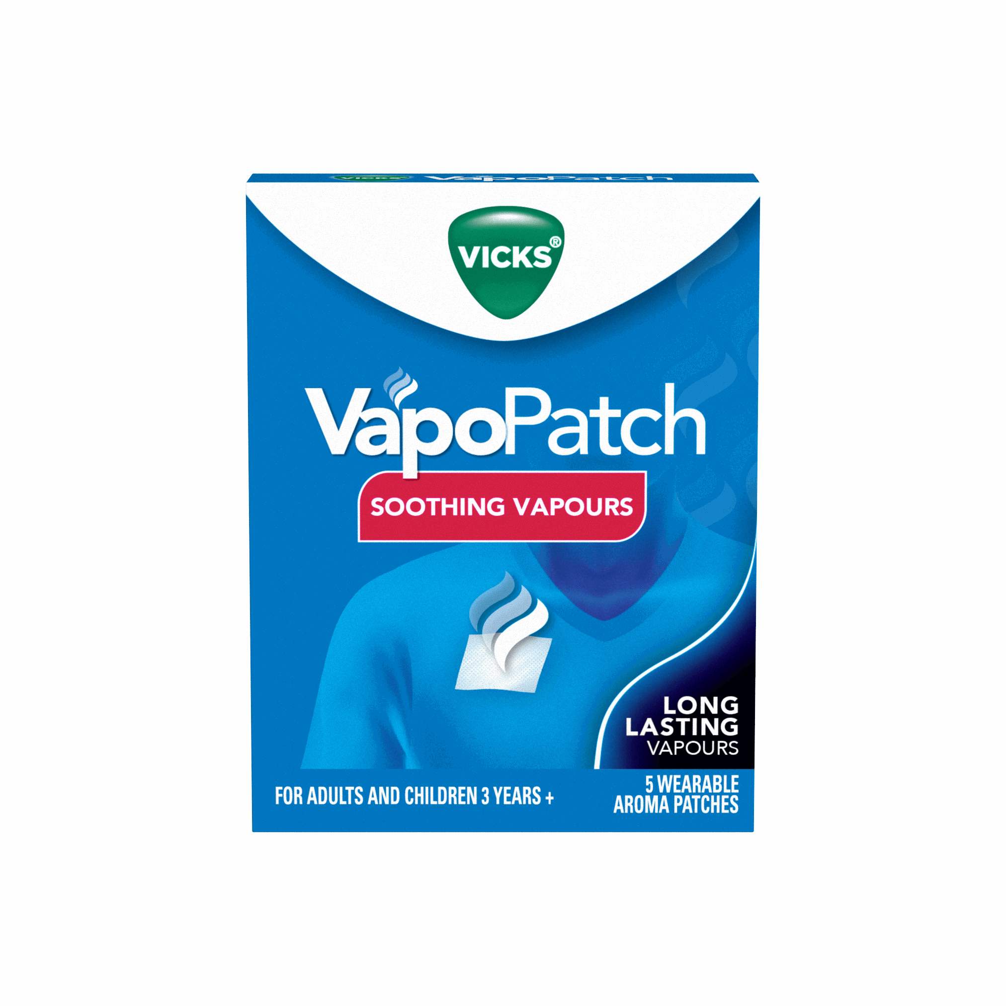 VICKS ADULT VAPO PATCH (5 PCS)