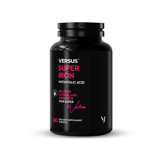 VERSUS SUPER IRON WITH FOLIC ACID (60 TABLETS)