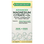 NB ADVANCED MAGNESIUM CITRATE+D3 90 TAB