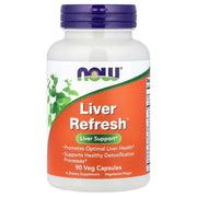 NOW Foods Liver Refresh 90 Veg Capsules – Milk Thistle, Glutathione, Alpha Lipoic Acid, Schisandra – Liver Support Supplement Available at docxora.com Pakistan